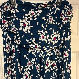 Lane Bryant strapless dress